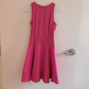 Ted Baker pink fit and flare dress